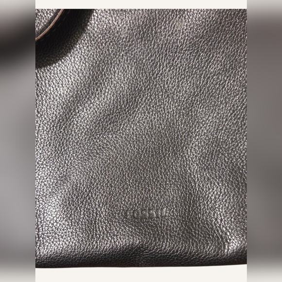 Fossil Black Leather Crossbody Purse - Picture 4 of 7